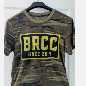 Black Rifle Coffee Company T-Shirt Mens S Camo BRCC Since 2014 Graphic Logo Tee